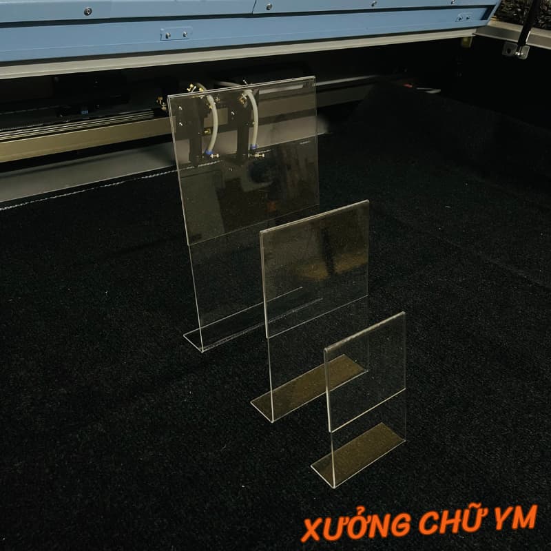Kệ Menu Mica Để Bàn Chữ L A4 A5 A6 – Hiển Thị Thông Tin, Bảng Giá